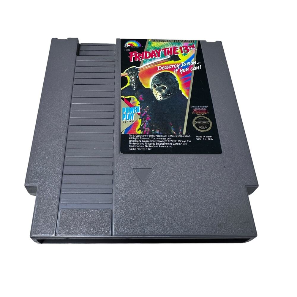 Friday The 13th NES Nintendo Video Game Cartridge